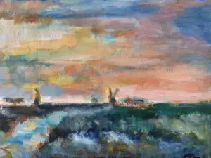 Olieverfschilderij Garnwerd2