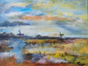 Olieverfschilderij Garnwerd3