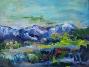 Olieverfschilderij Catlins (NZ)