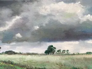 Schilderij Wolkenpartij